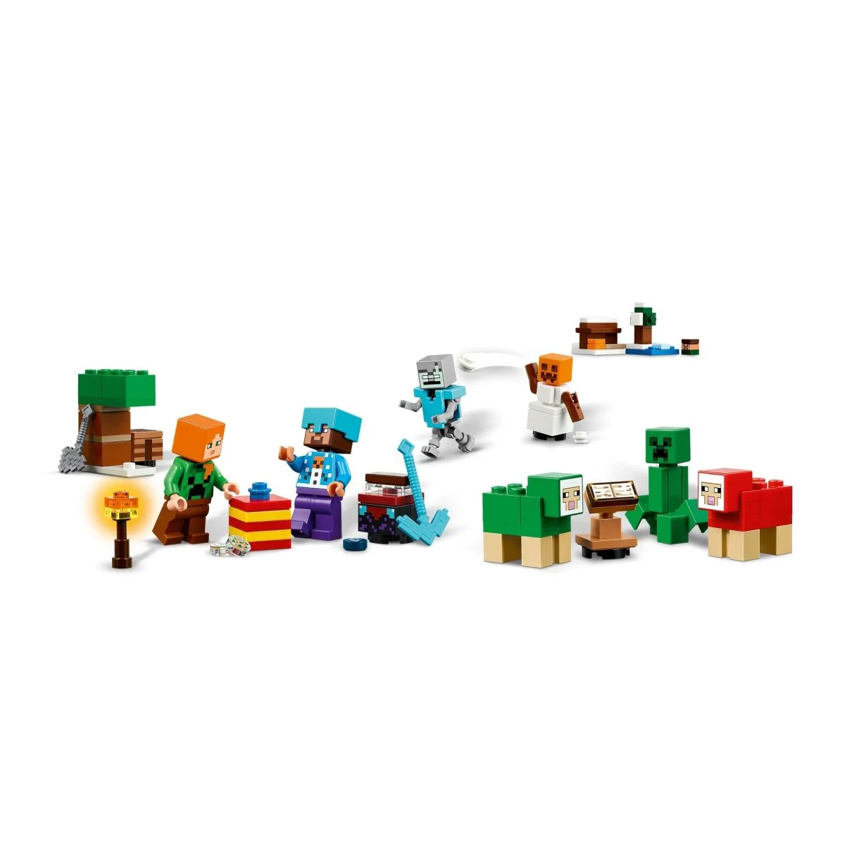 LEGO Minecraft Advent Calendar 2025, 21280, Ages 7+, 300 Pieces - Image 5