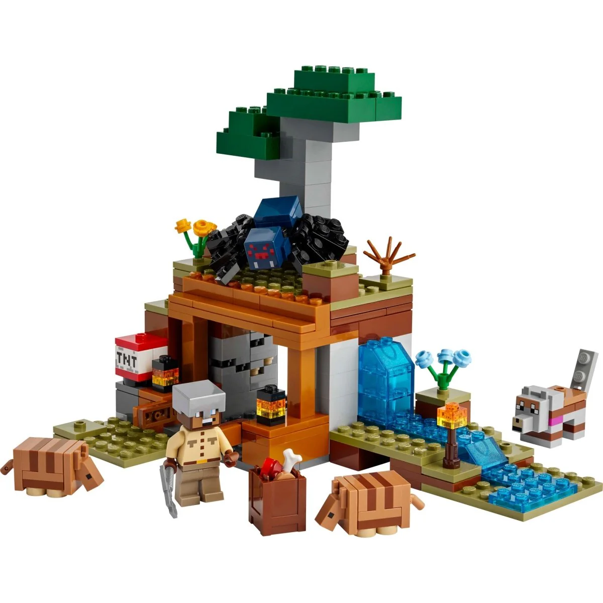 LEGO Minecraft The Armadillo Mine Expedition, 21269, Ages 8+, 247 Pieces - Image 4