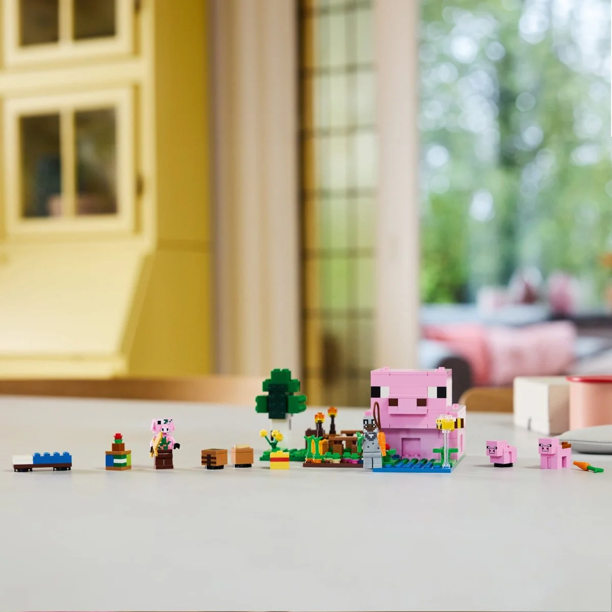 LEGO Minecraft The Baby Pig House, 21268, Ages 7+, 238 Pieces - Image 6