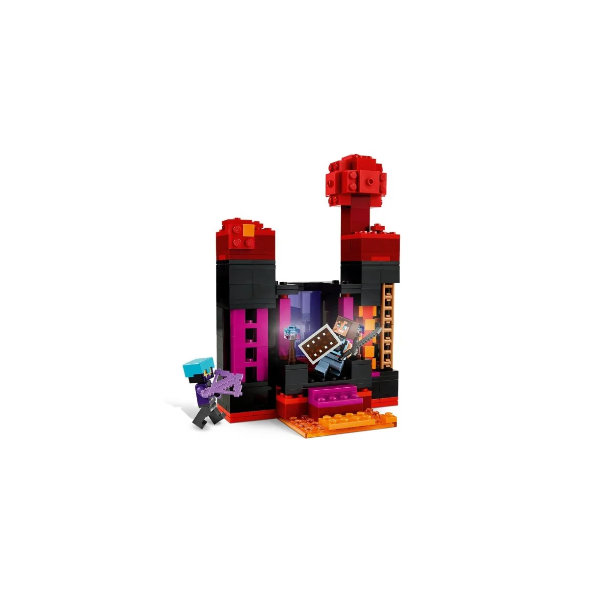 LEGO Minecraft The Enderman Tower, 21279, Ages 9+, 867 Pieces - Image 6
