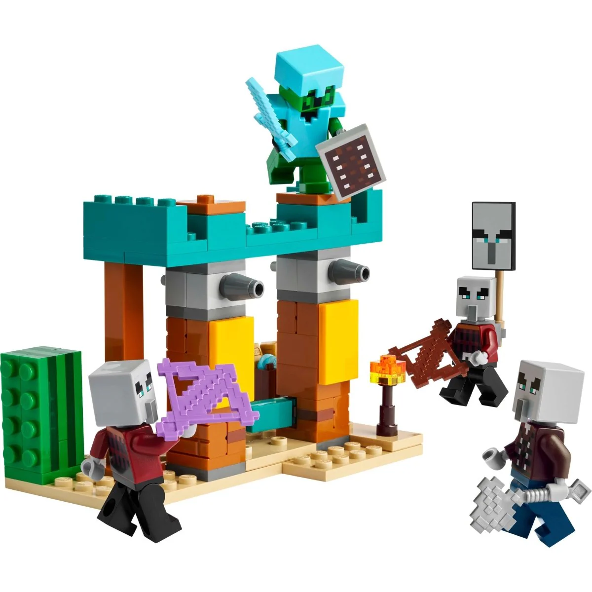 LEGO Minecraft The Illager Desert Patrol, 21267, Ages 7+, 105 Pieces - Image 4
