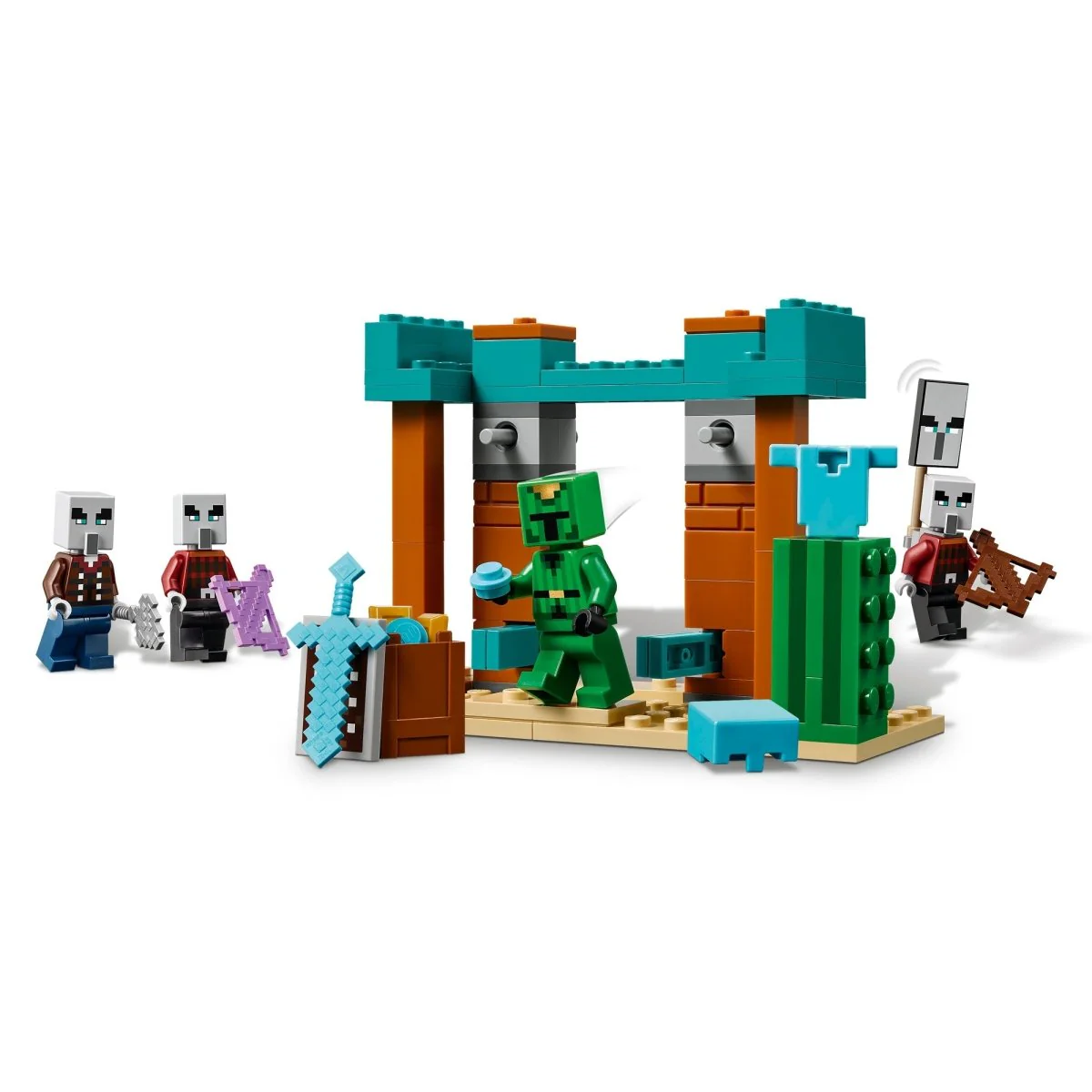 LEGO Minecraft The Illager Desert Patrol, 21267, Ages 7+, 105 Pieces - Image 6