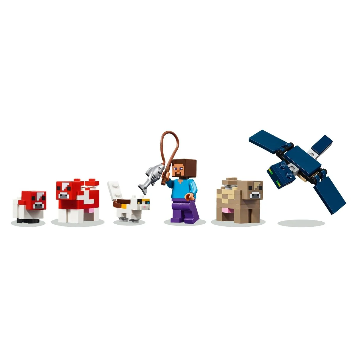 LEGO Minecraft The Mooshroom House, 21270, Ages 8+, 500 Pieces - Image 11