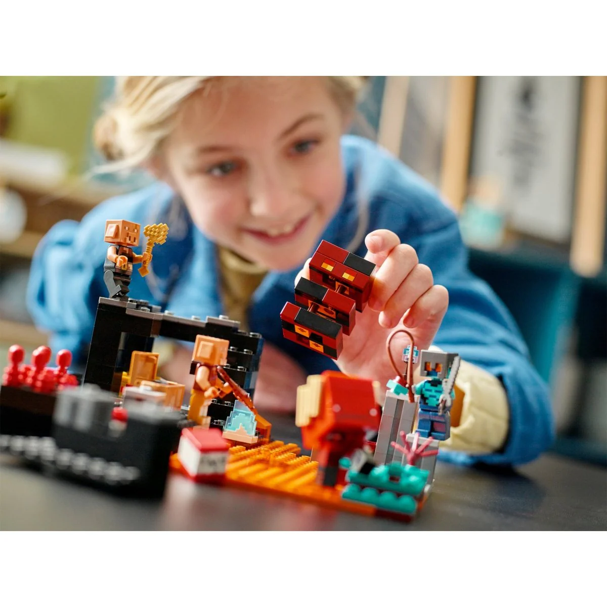 LEGO Minecraft The Nether Bastion, 21185, Ages 8+, 300 Pieces - Image 7