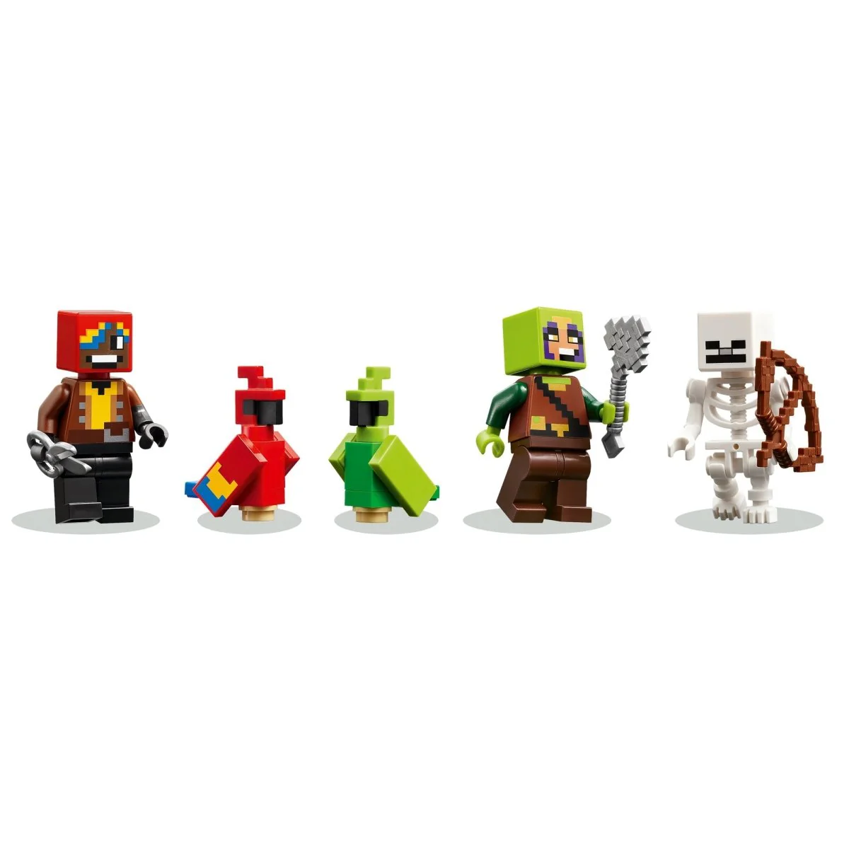 LEGO Minecraft The Parrot Houses, 21282, Ages 8+, 535 Pieces - Image 8