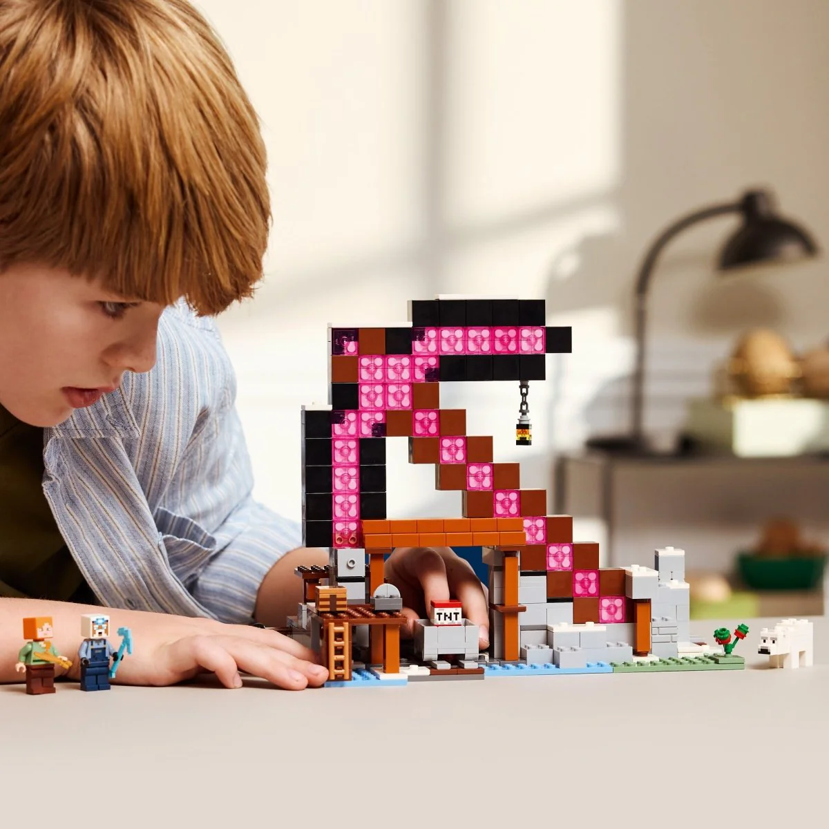 LEGO Minecraft The Pickaxe Mine, 21277, Ages 8+, 530 Pieces - Image 10