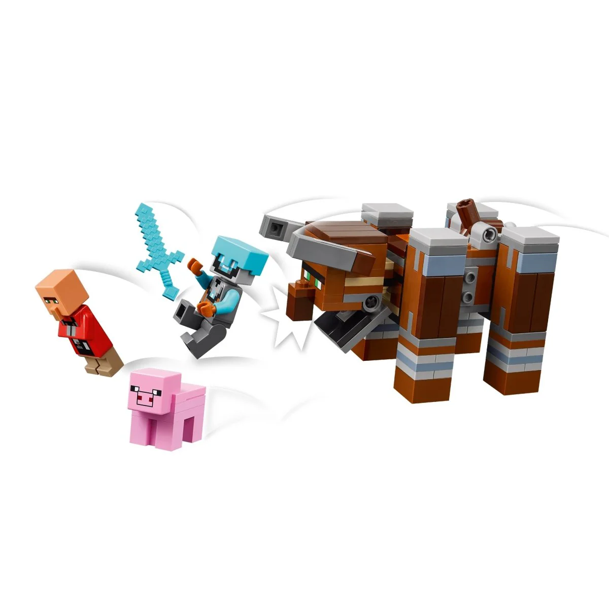 LEGO Minecraft The Pillager Outpost and Ravager, 21278, Ages 9+, 665 Pieces - Image 10
