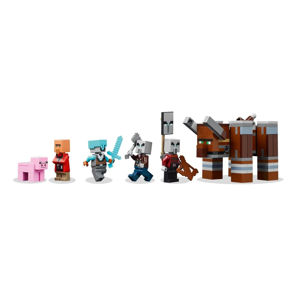 LEGO Minecraft The Pillager Outpost and Ravager, 21278, Ages 9+, 665 Pieces - Image 11