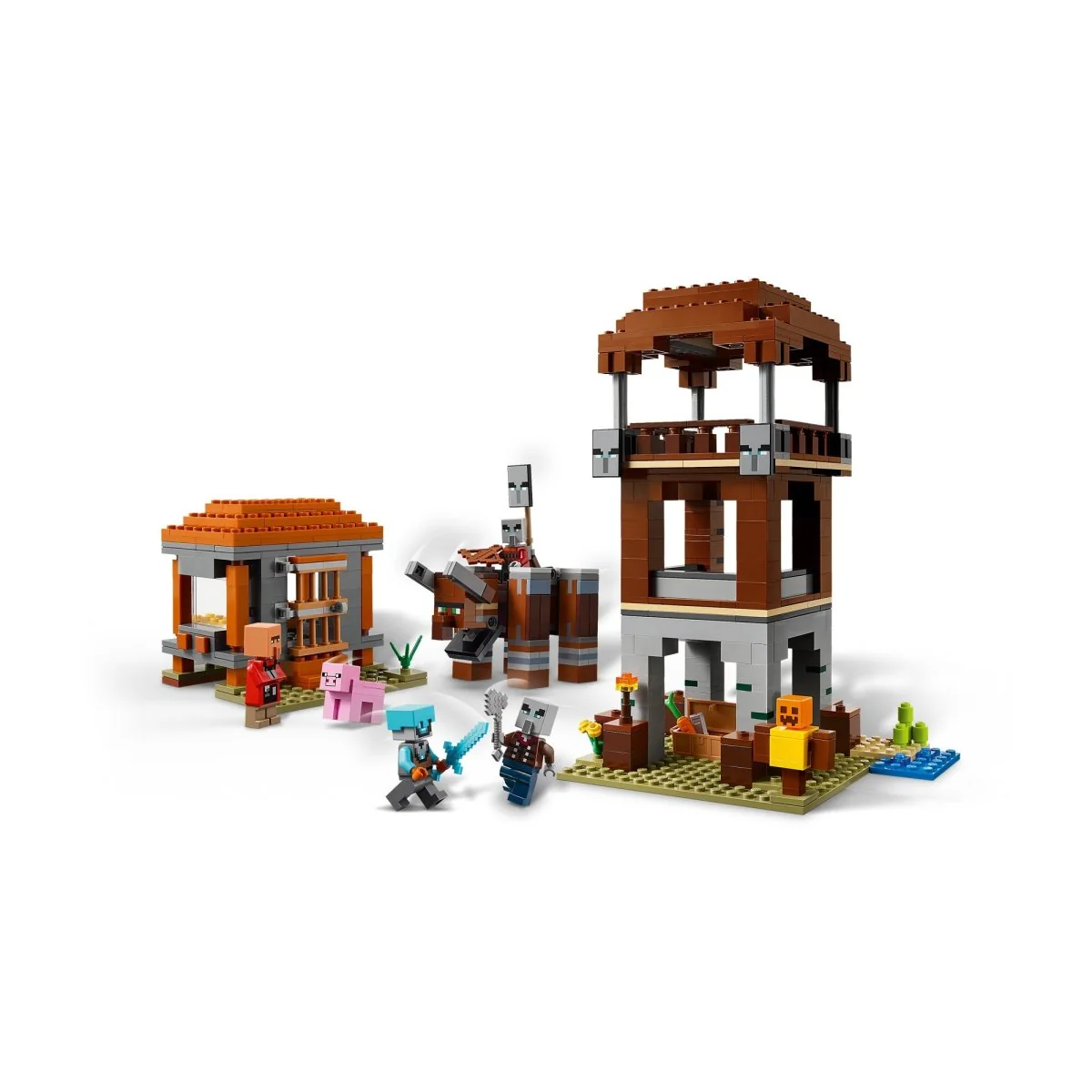 LEGO Minecraft The Pillager Outpost and Ravager, 21278, Ages 9+, 665 Pieces - Image 5