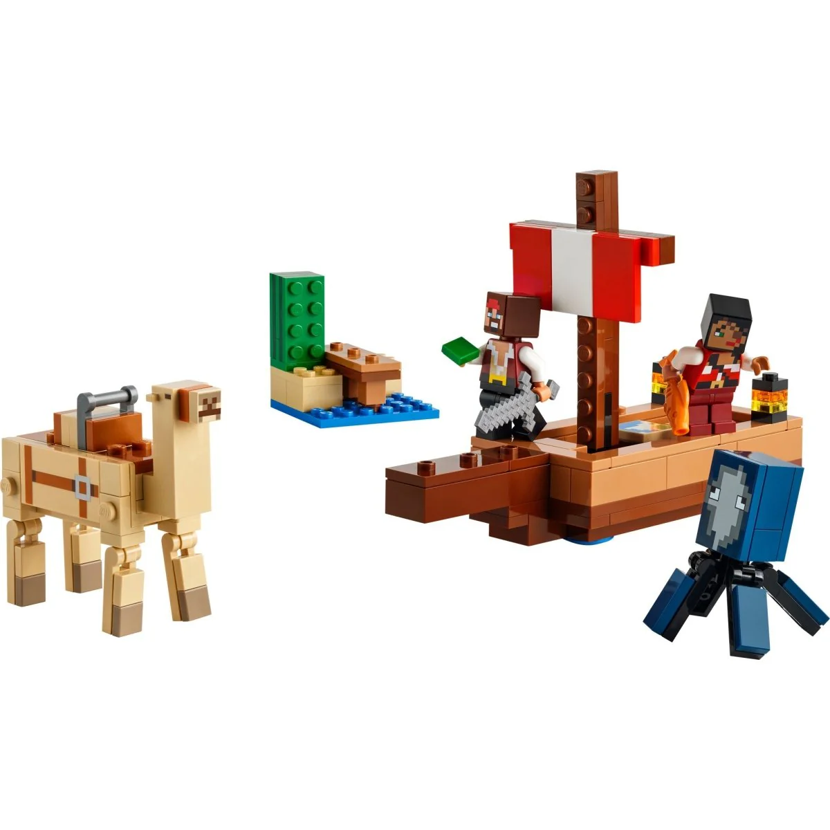 LEGO Minecraft The Pirate Ship Voyage, 21259, Ages 8+, 166 Pieces - Image 4