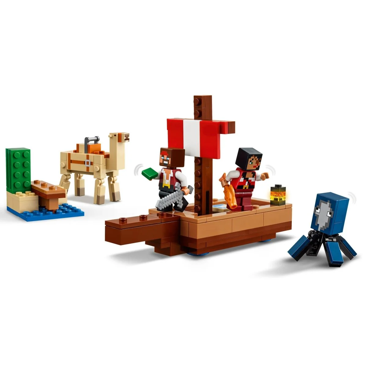 LEGO Minecraft The Pirate Ship Voyage, 21259, Ages 8+, 166 Pieces - Image 5