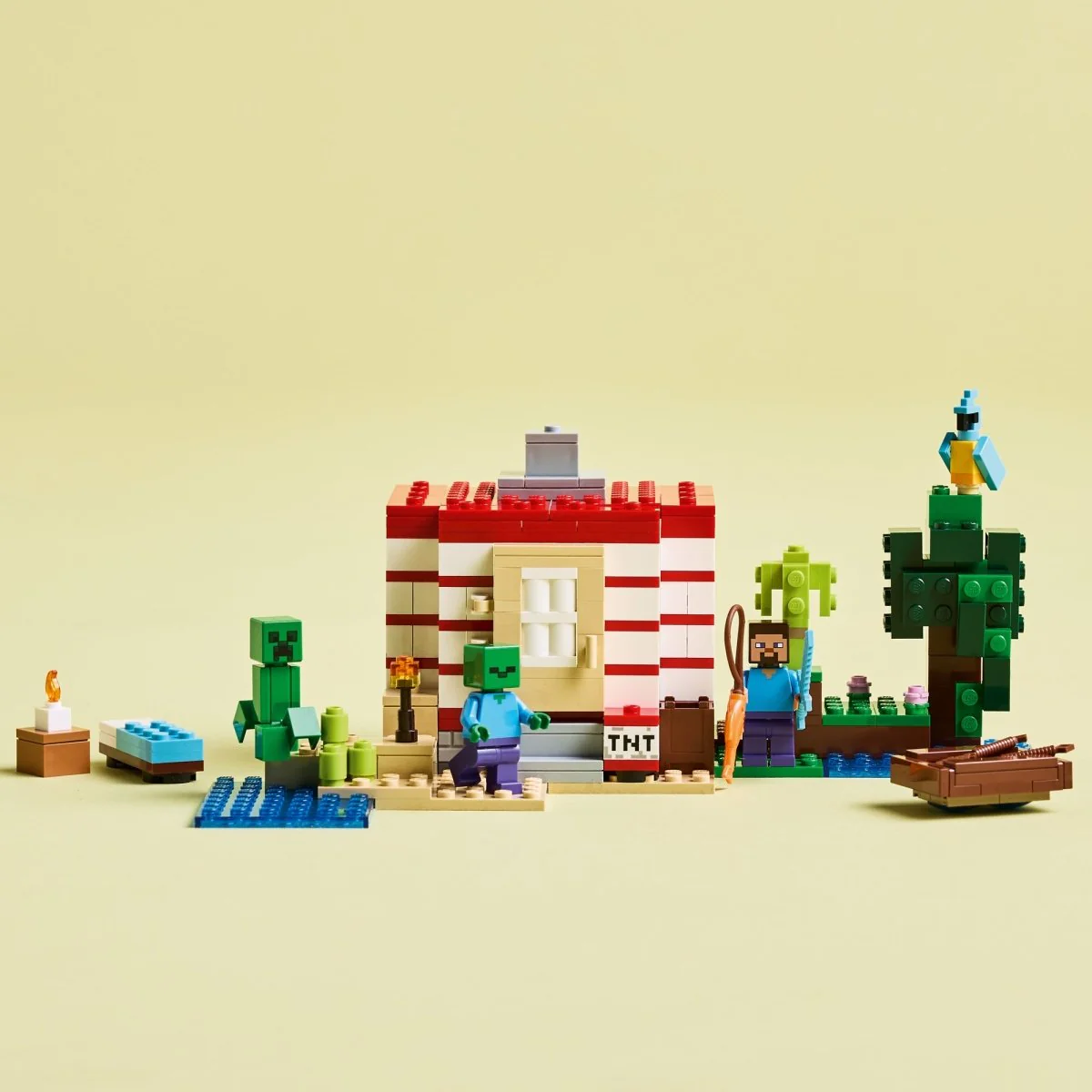 LEGO Minecraft The TNT Jungle House, 21275, Ages 8+, 287 Pieces - Image 12