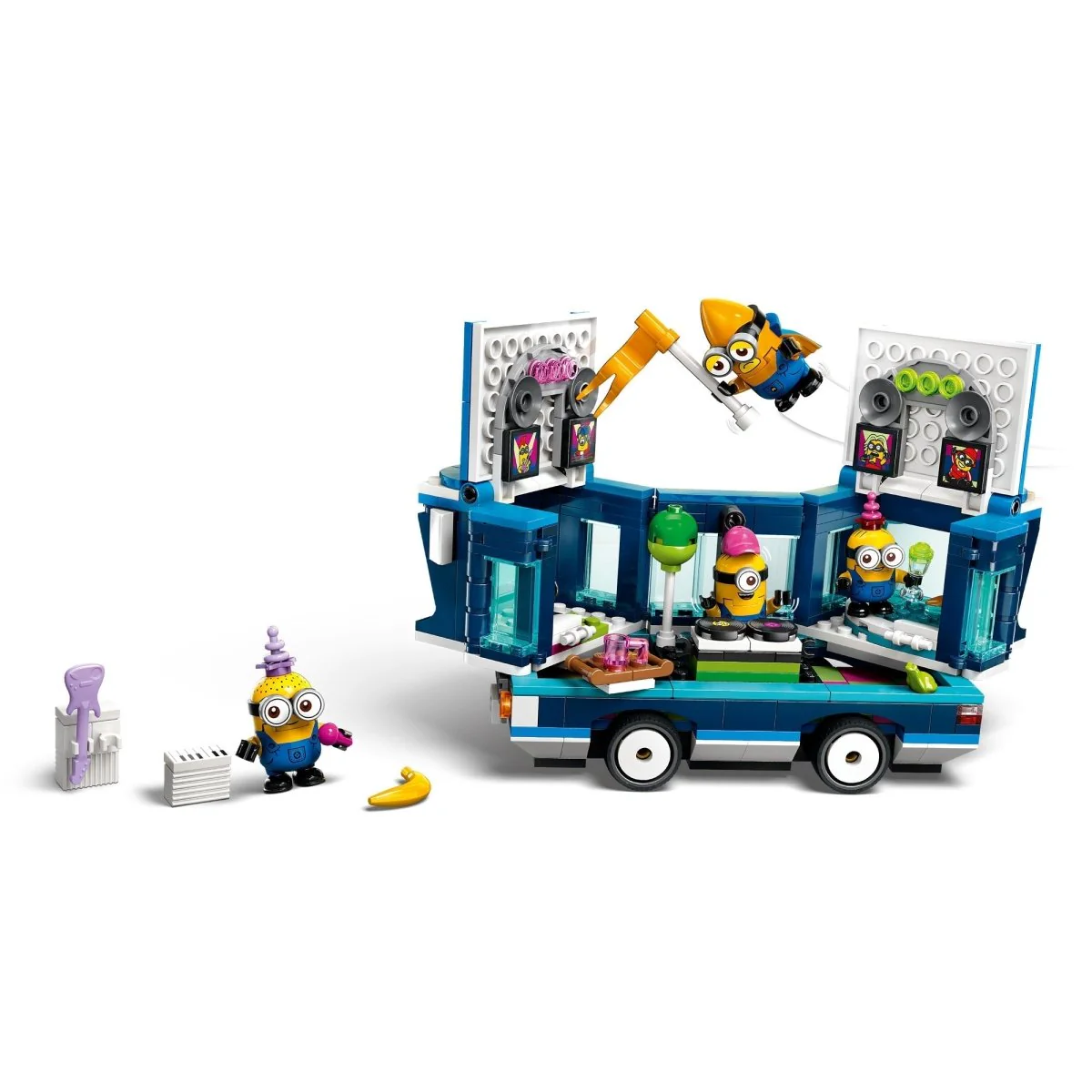 LEGO Minions' Music Party Bus, 75581, Ages 7, 379 Pieces - Image 6