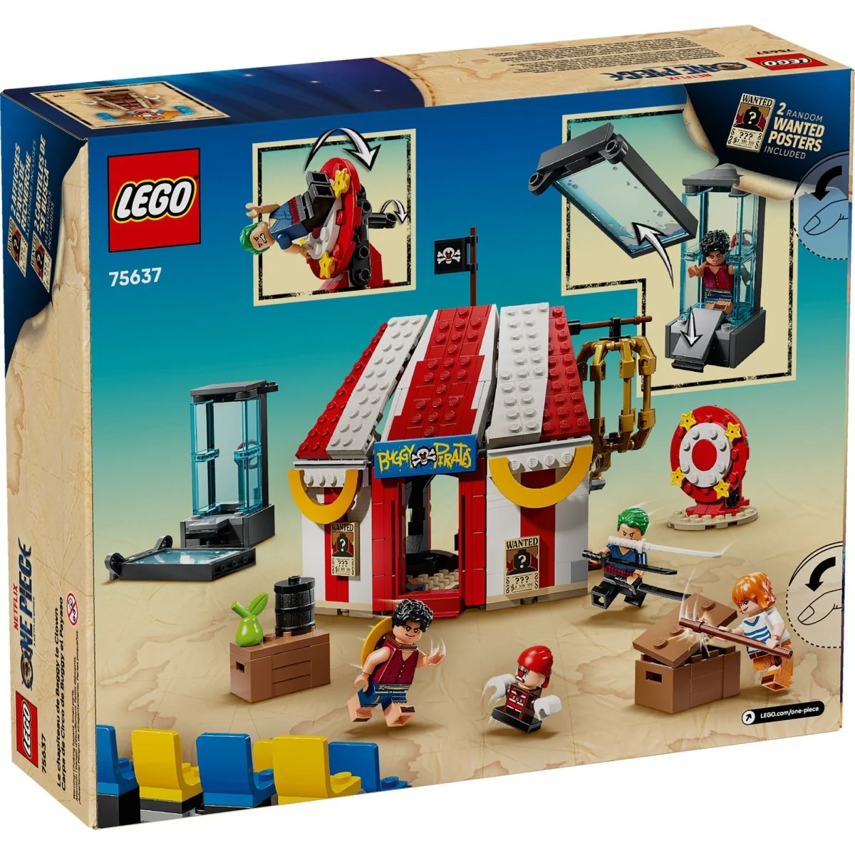 LEGO One Piece Buggy the Clown's Circus Tent, 75637, Ages 8+, 573 Pieces - Image 3