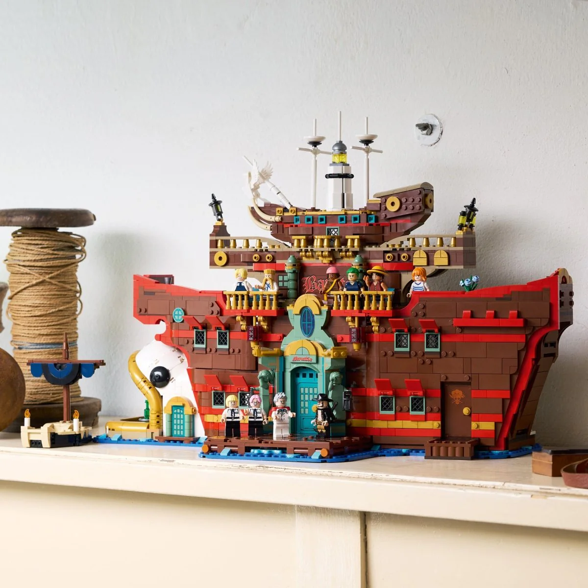 LEGO One Piece The Baratie Floating Restaurant, 75640, Ages 18+, 3402 Pieces - Image 10