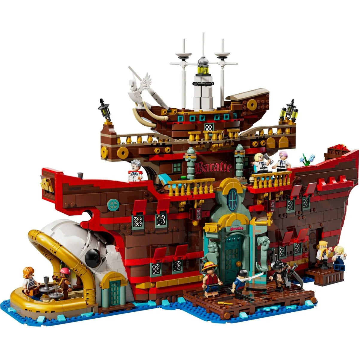 LEGO One Piece The Baratie Floating Restaurant, 75640, Ages 18+, 3402 Pieces - Image 4