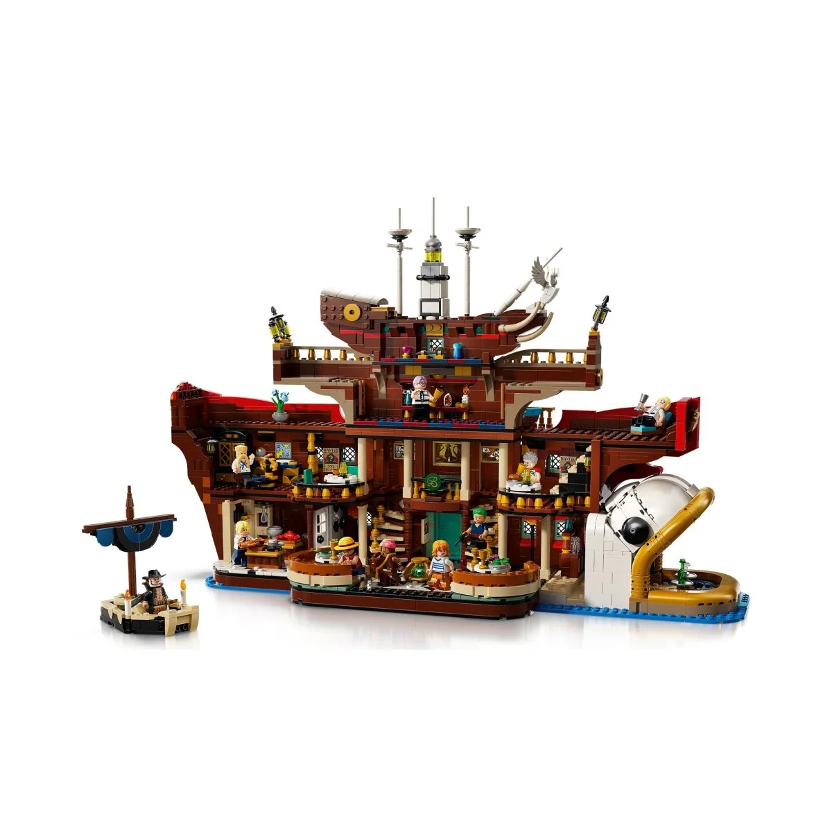 LEGO One Piece The Baratie Floating Restaurant, 75640, Ages 18+, 3402 Pieces - Image 5