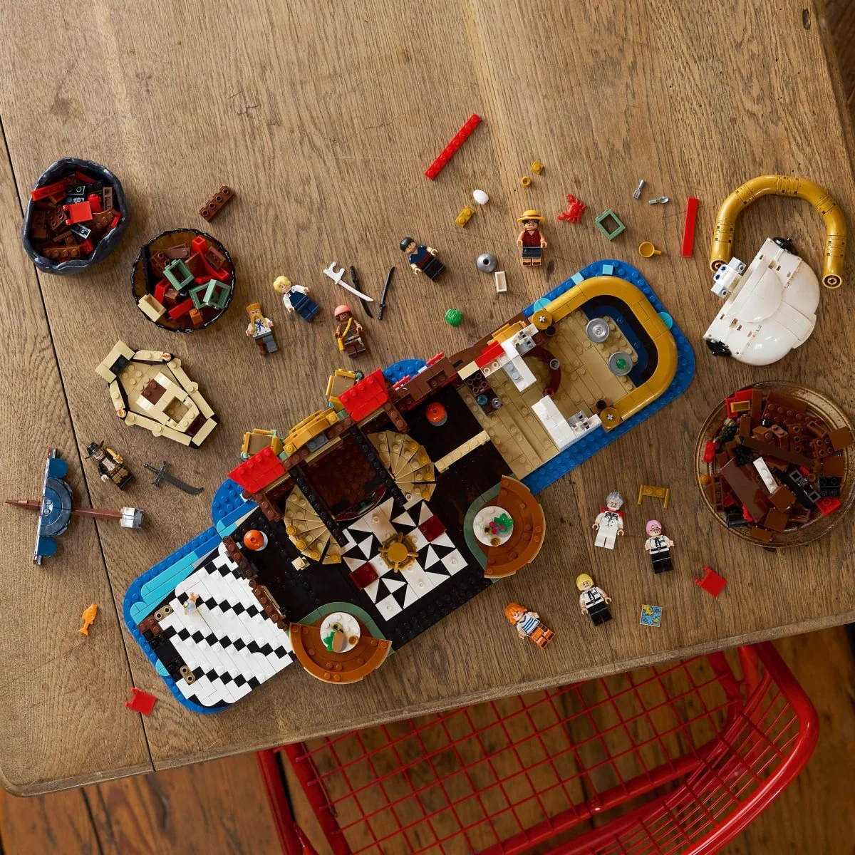 LEGO One Piece The Baratie Floating Restaurant, 75640, Ages 18+, 3402 Pieces - Image 8