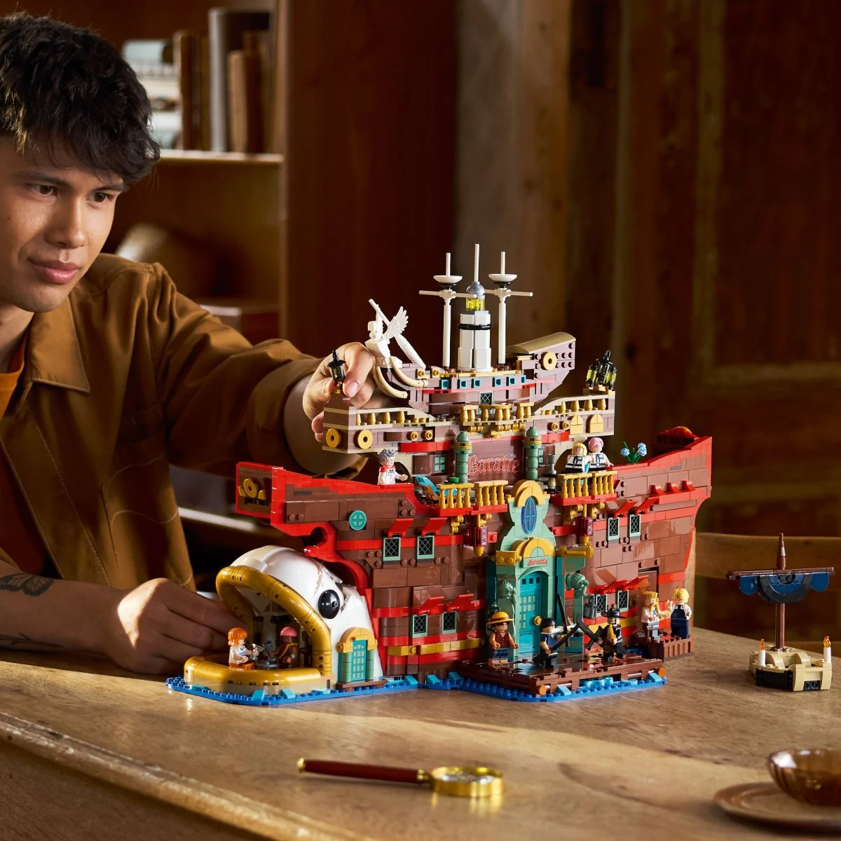 LEGO One Piece The Baratie Floating Restaurant, 75640, Ages 18+, 3402 Pieces - Image 9
