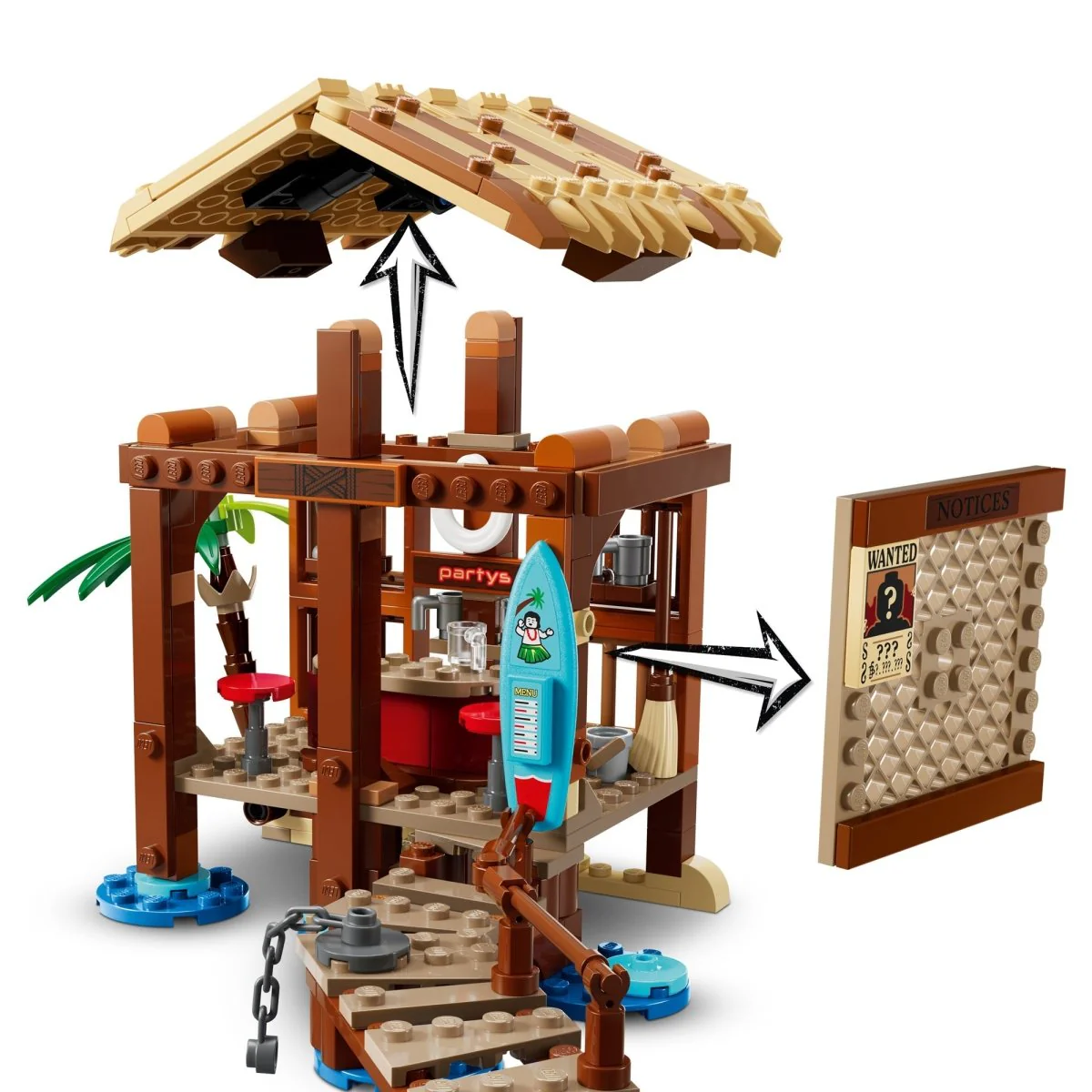LEGO One Piece Windmill Village Hut, 75636, Ages 8+, 299 Pieces - Image 7