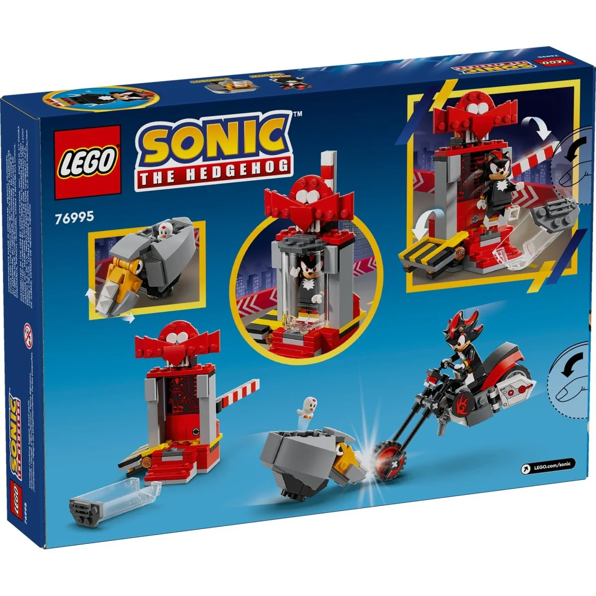 LEGO Shadow the Hedgehog Escape, 76995, Ages 8+, 196 Pieces - Image 3