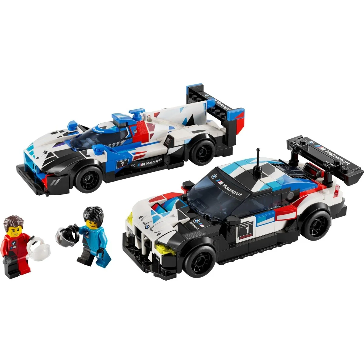 LEGO Speed Champions BMW M4 GT3 and BMW M Hybrid V8 Race Cars, 76922, Ages 9+, 676 Pieces - Image 4