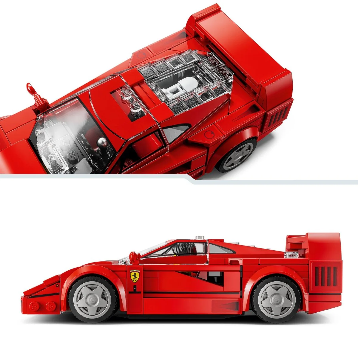 LEGO Speed Champions Ferrari F40 Supercar, 76934, Ages 9+, 318 Pieces - Image 7