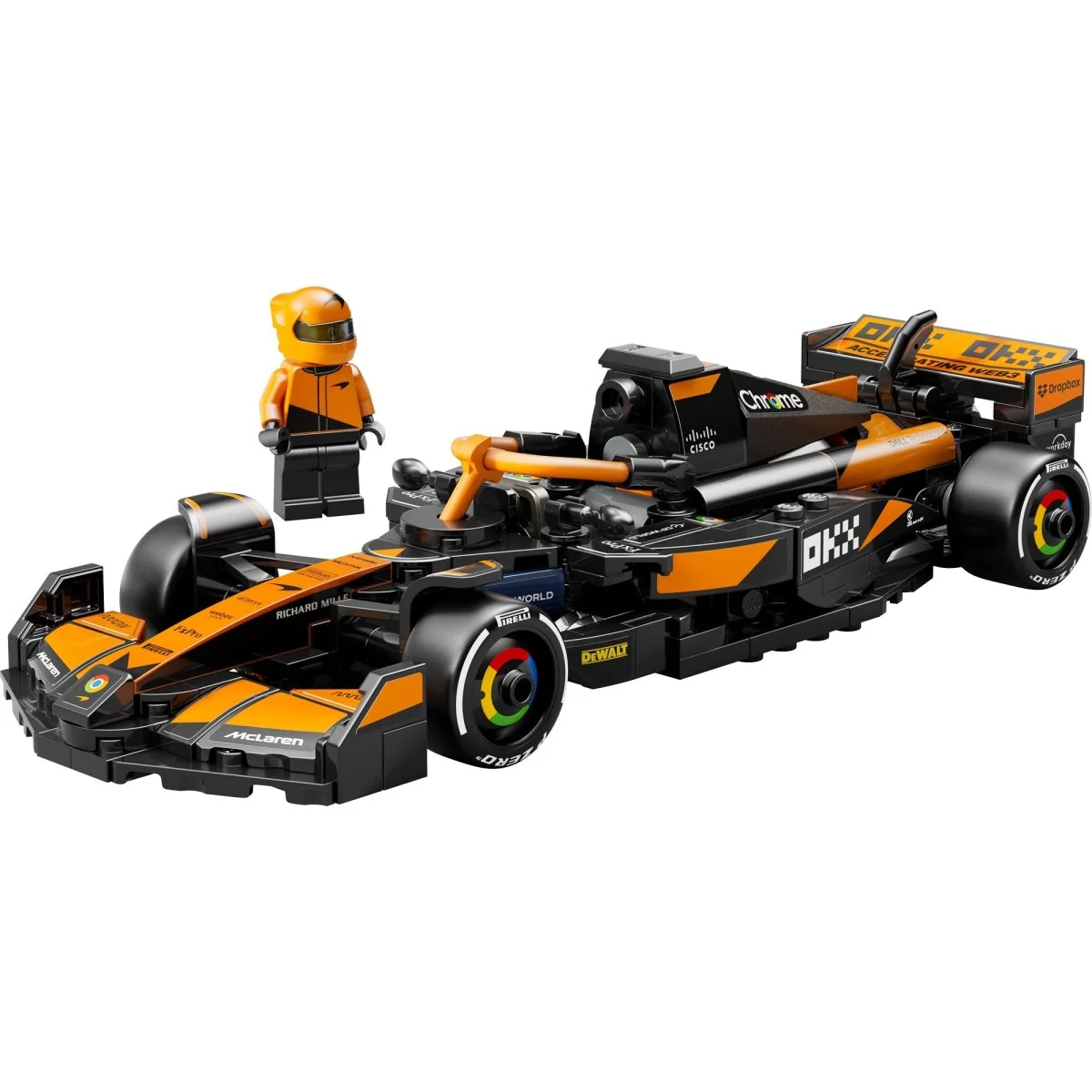 LEGO Speed Champions McLaren F1 Team MCL38 Race Car, 77251, Ages 10+, 269 Pieces - Image 4