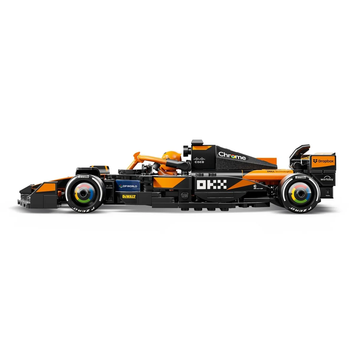 LEGO Speed Champions McLaren F1 Team MCL38 Race Car, 77251, Ages 10+, 269 Pieces - Image 6