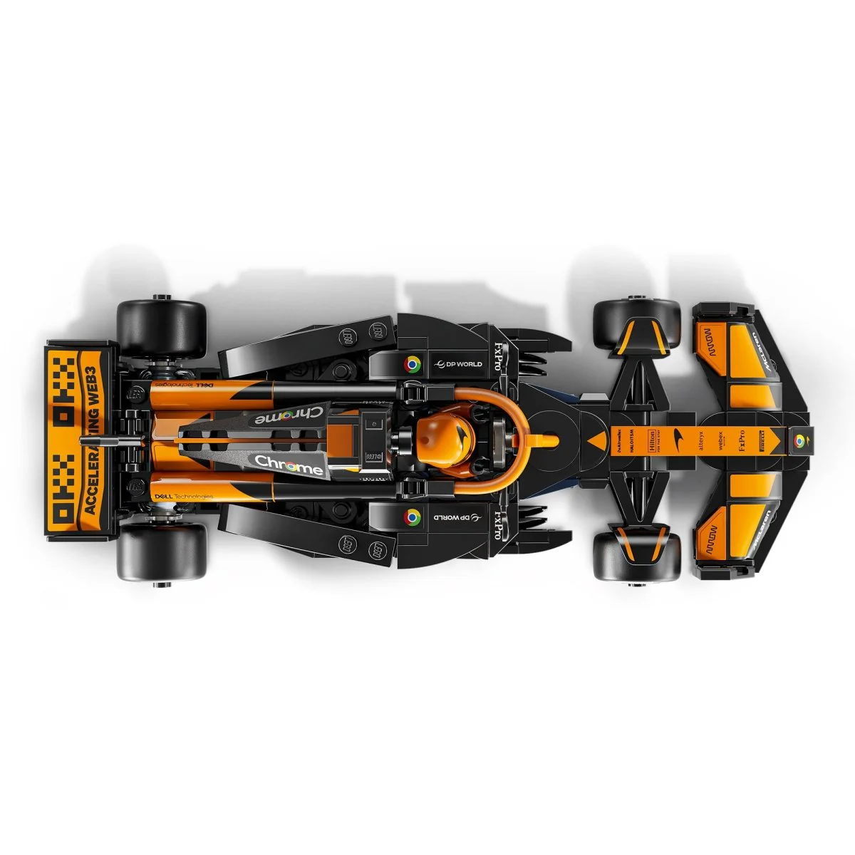 LEGO Speed Champions McLaren F1 Team MCL38 Race Car, 77251, Ages 10+, 269 Pieces - Image 8