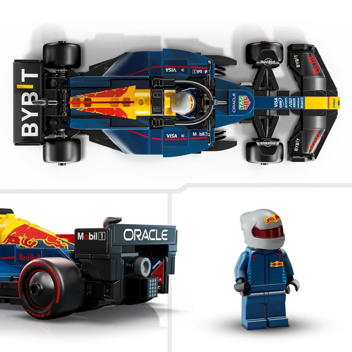 LEGO Speed Champions Oracle Red Bull Racing RB20 F1 Race Car, 77243, Ages 18+, 251 Pieces - Image 10