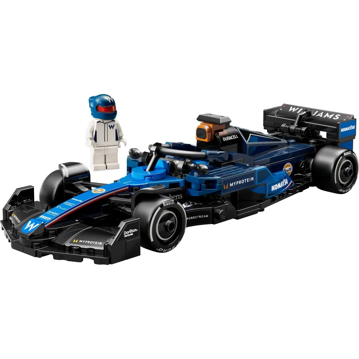 LEGO Speed Champions Williams Racing FW46 F1 Race Car, 77249, Ages 10+, 263 Pieces - Image 4