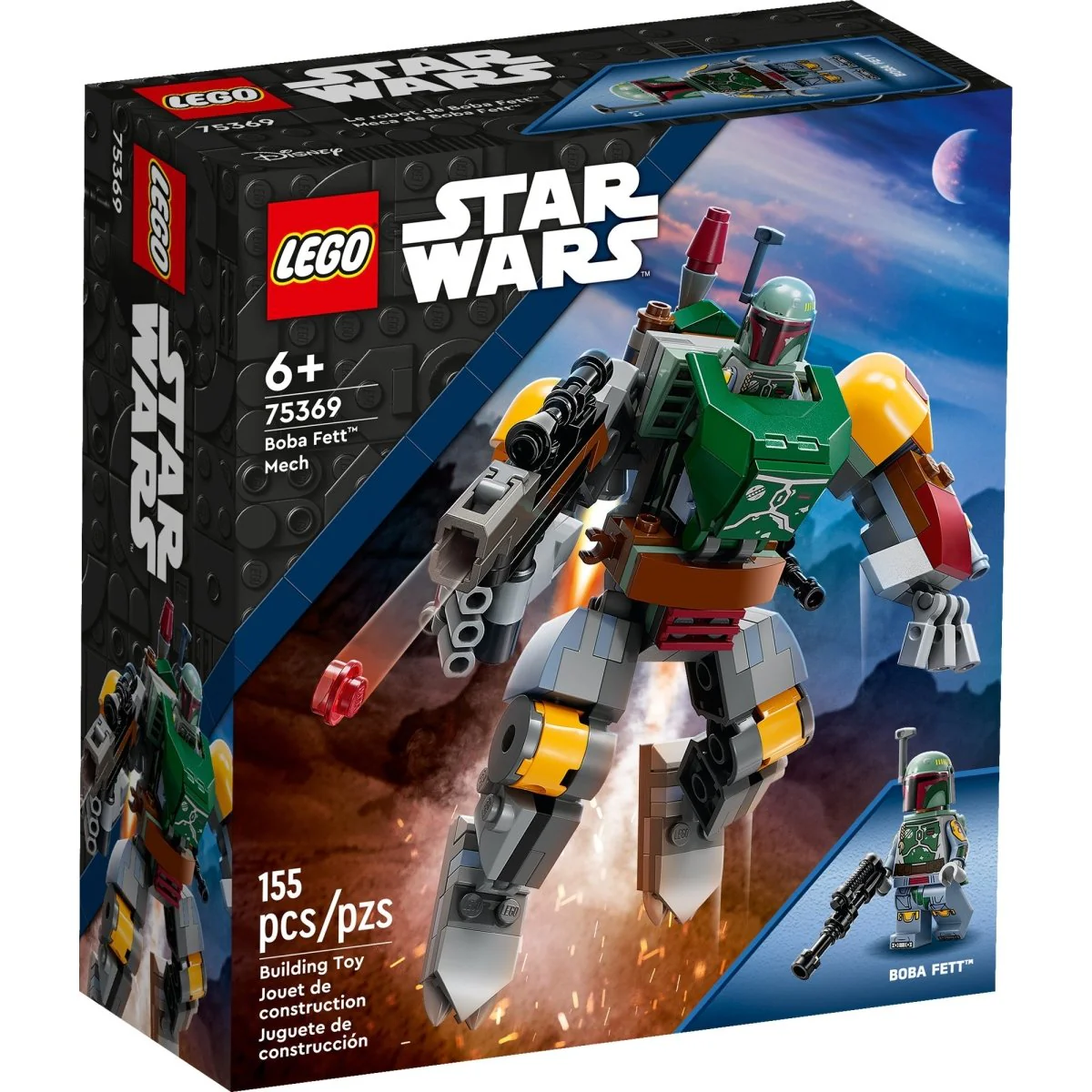 LEGO Star Wars Boba Fett Mech, 75369, Ages 6+, 155 Pieces - Image 2