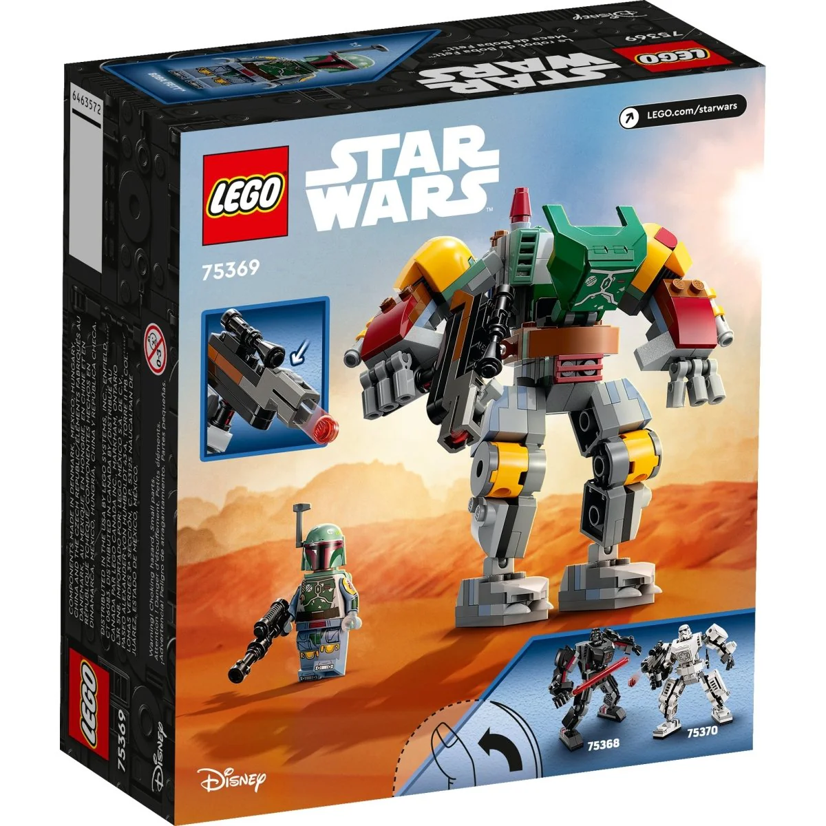 LEGO Star Wars Boba Fett Mech, 75369, Ages 6+, 155 Pieces - Image 3