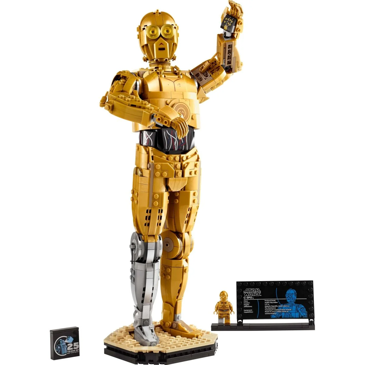 LEGO Star Wars C-3PO, 75398, Ages 18+, 1138 Pieces - Image 4
