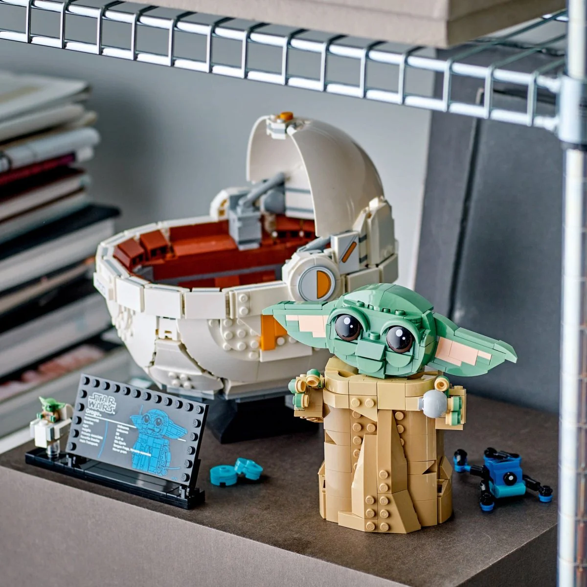 LEGO Star Wars Grogu with Hover Pram, 75403, Ages 10+, 1048 Pieces - Image 13