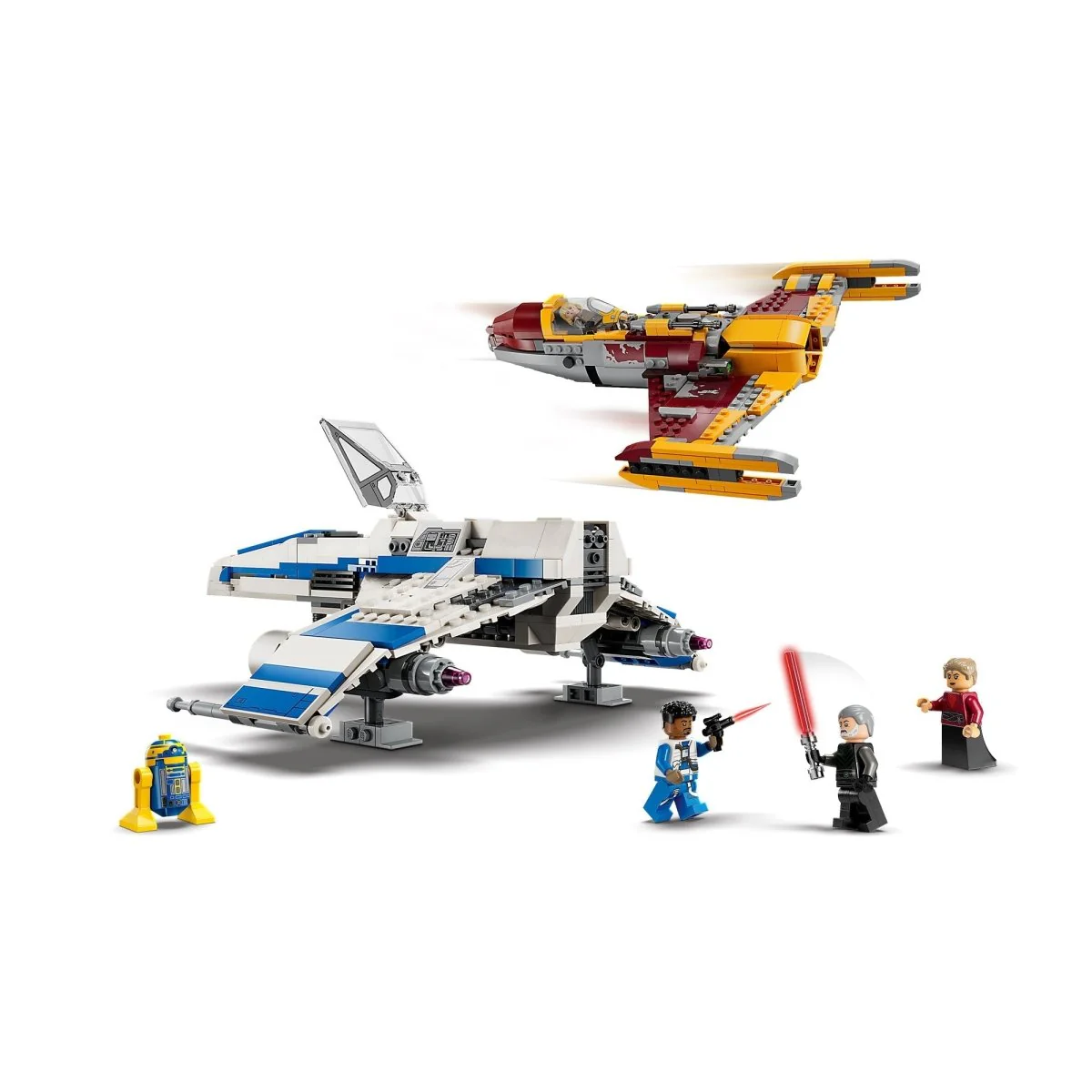 LEGO Star Wars New Republic E-Wing vs Shin Hati’s Starfighter, 75364, Ages 9+, 1056 Pieces - Image 5