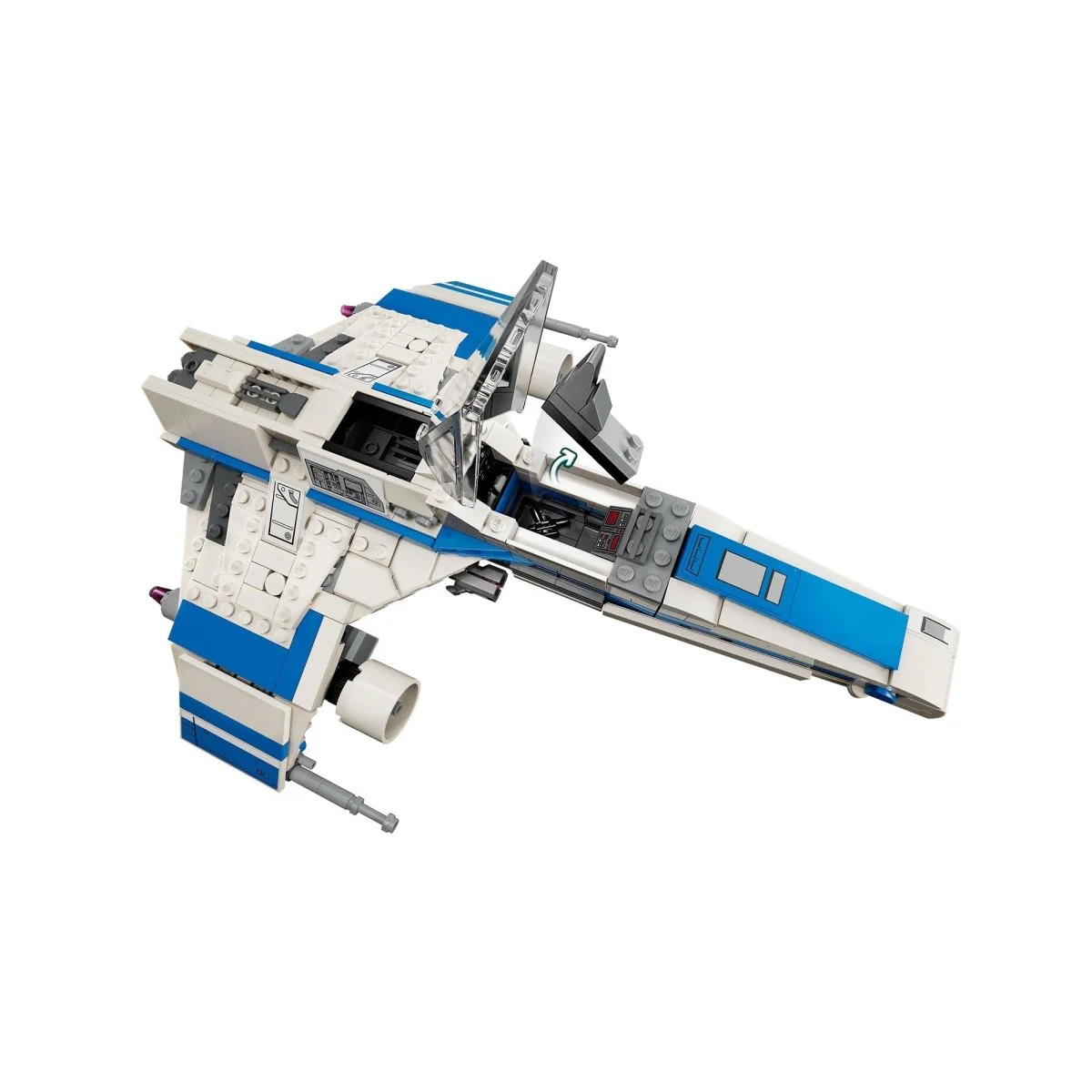 LEGO Star Wars New Republic E-Wing vs Shin Hati’s Starfighter, 75364, Ages 9+, 1056 Pieces - Image 8
