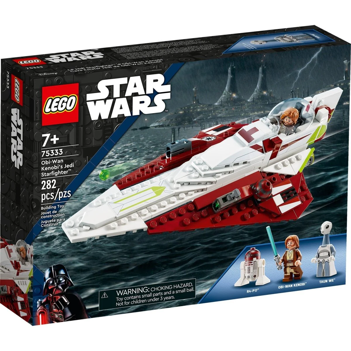 LEGO Star Wars Obi-Wan Kenobi’s Jedi Starfighter, 75333, Ages 7+, 282 Pieces - Image 2