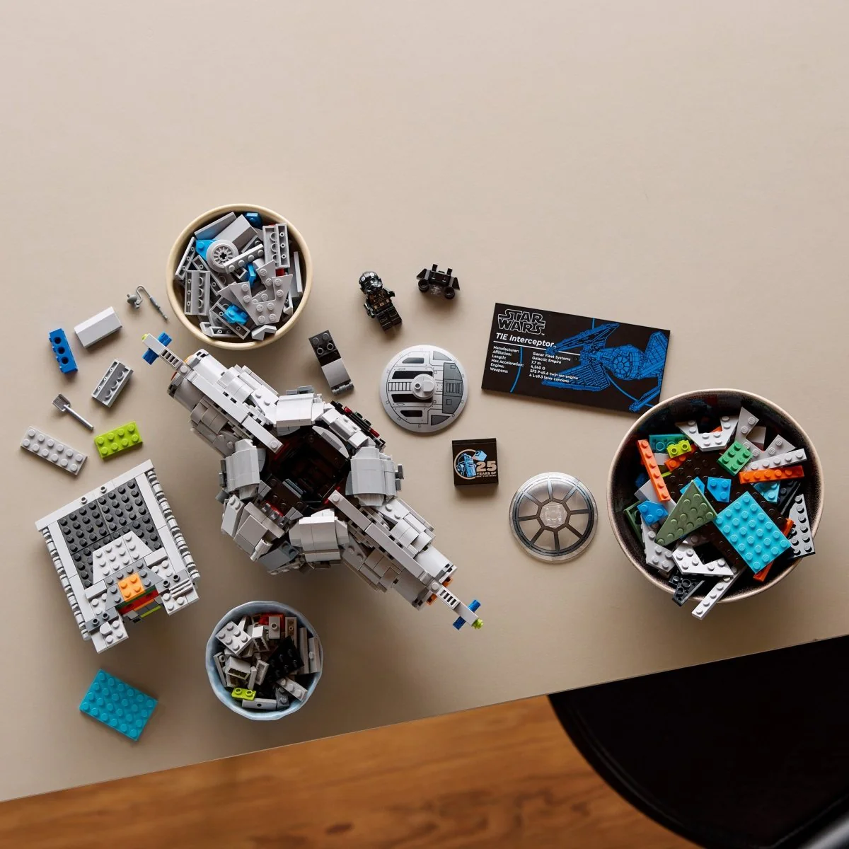 LEGO Star Wars TIE Interceptor, 75382, Ages 18+, 1931 Pieces - Image 6
