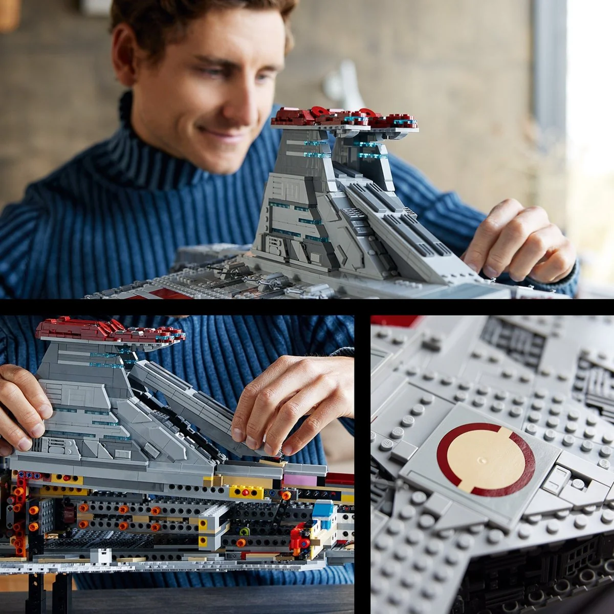 LEGO Star Wars Venator-Class Republic Attack Cruiser, 75367, Ages 18+, 5374 Pieces - Image 12
