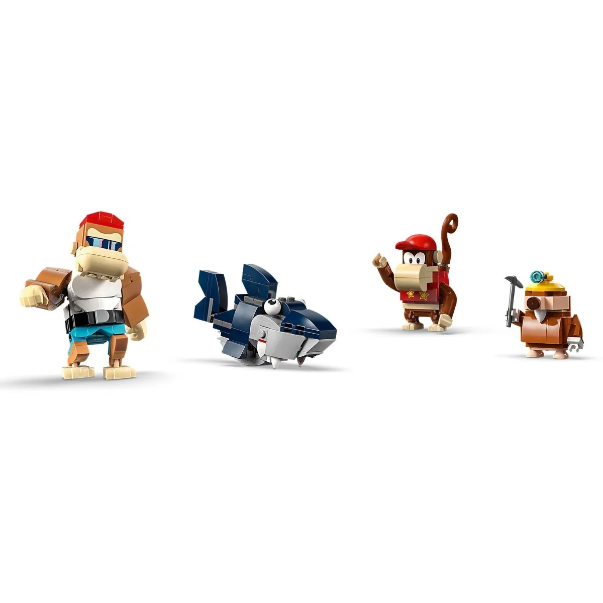 LEGO Super Mario Diddy Kong's Mine Cart Ride Expansion Set, 71425, Ages 8+, 1157 Pieces - Image 9