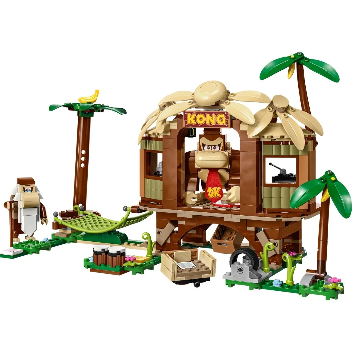 LEGO Super Mario Donkey Kong's Tree House Expansion Set, 71424, Ages 8+, 555 Pieces - Image 4