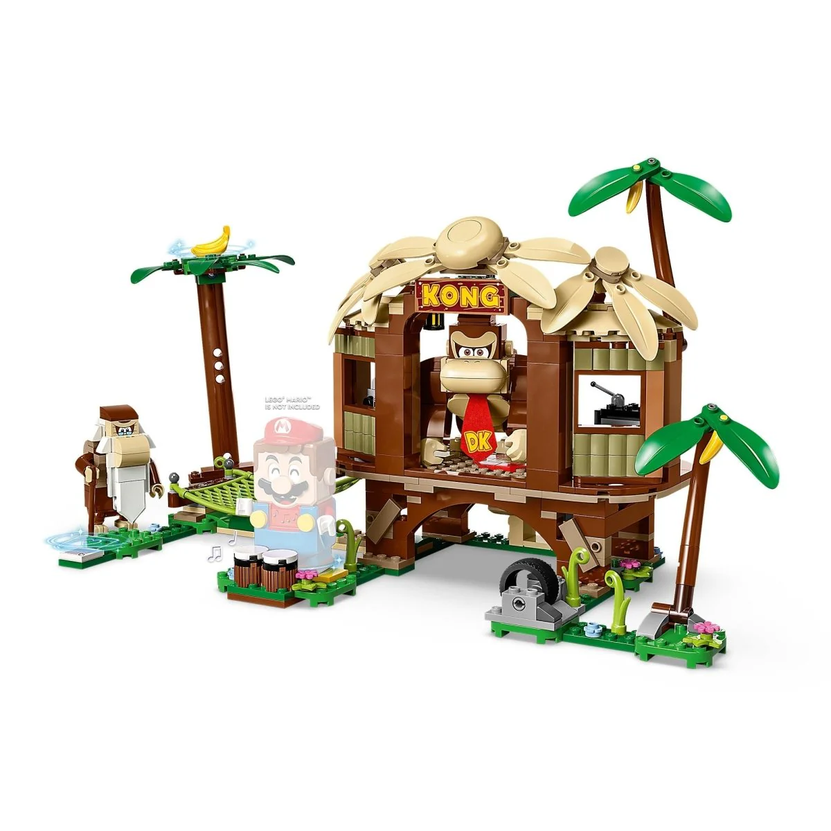 LEGO Super Mario Donkey Kong's Tree House Expansion Set, 71424, Ages 8+, 555 Pieces - Image 5