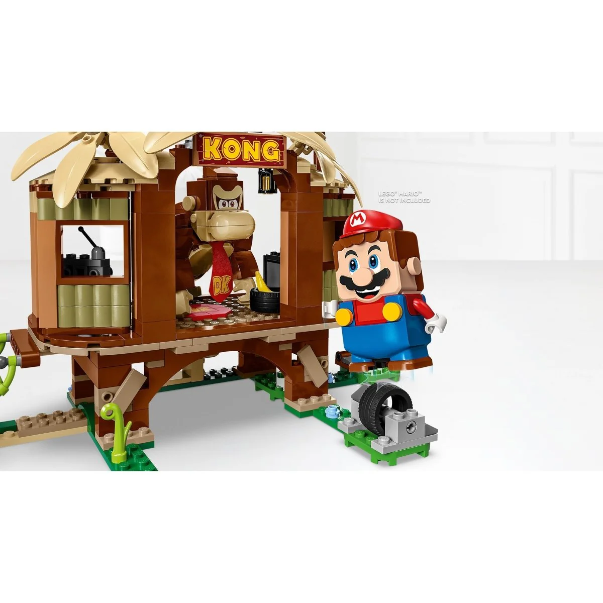 LEGO Super Mario Donkey Kong's Tree House Expansion Set, 71424, Ages 8+, 555 Pieces - Image 6