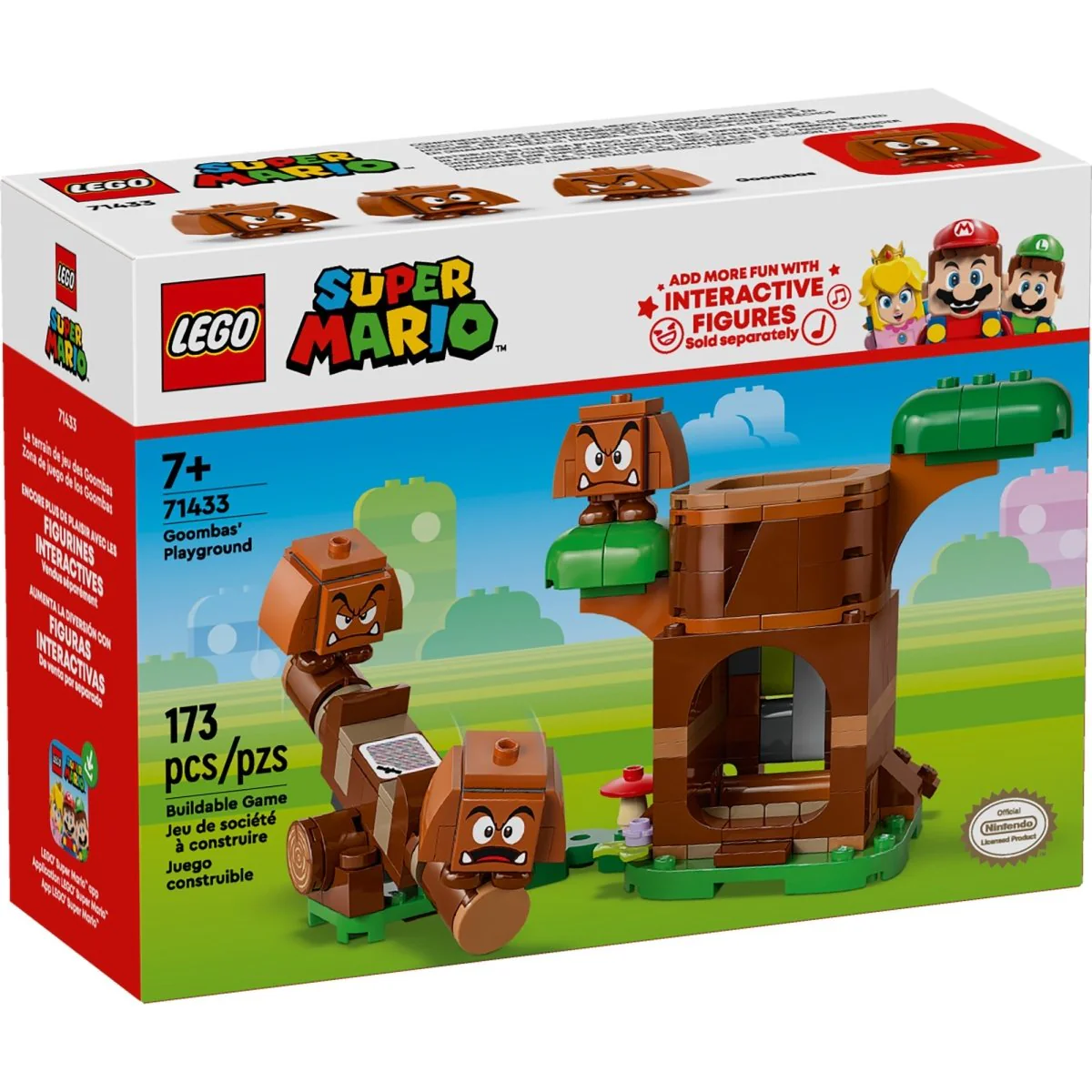 LEGO Super Mario Goombas' Playground, 71433, Ages 7+, 173 Pieces - Image 2