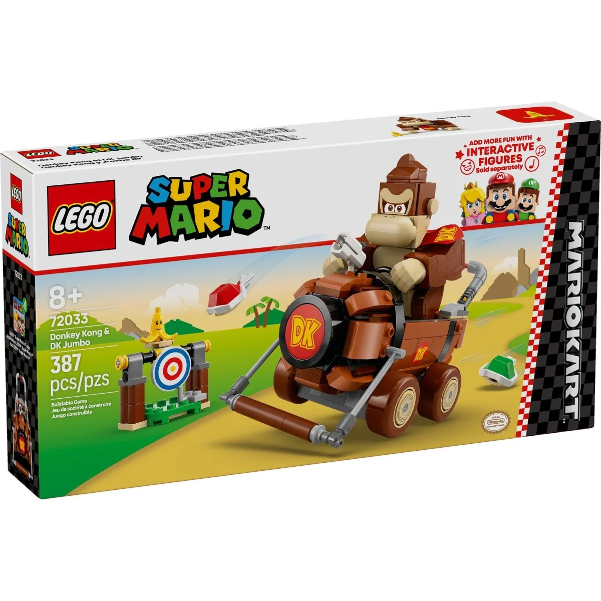 LEGO Super Mario Kart : Donkey Kong & DK Jumbo, 72033, Ages 8+, 387 Pieces - Image 2