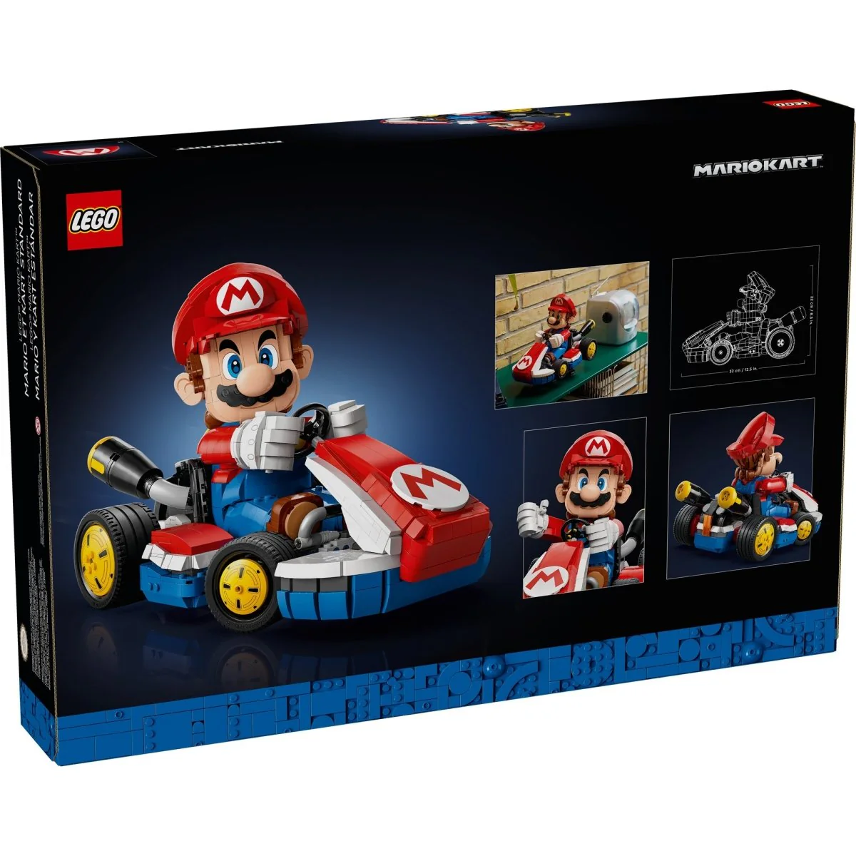 LEGO Super Mario Kart: Mario & Standard Kart, 72037, Ages 18+, 1972 Pieces - Image 3