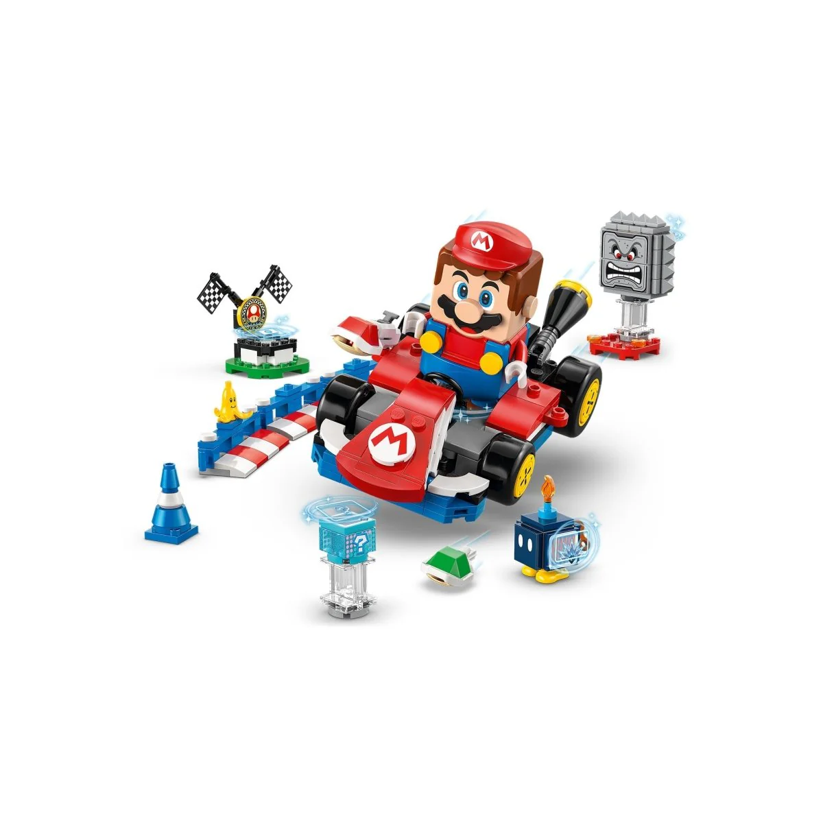 LEGO Super Mario Kart: Mario & Standard Kart, 72043, Ages 7+, 278 Pieces - Image 5