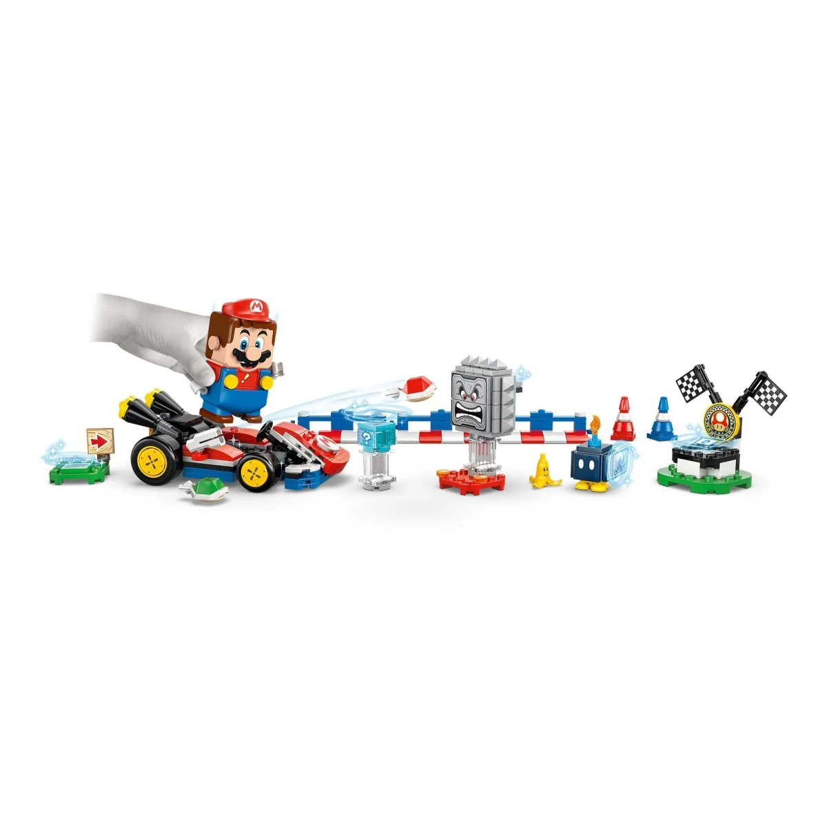 LEGO Super Mario Kart: Mario & Standard Kart, 72043, Ages 7+, 278 Pieces - Image 7